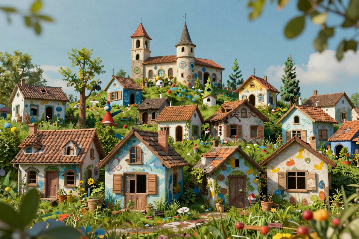 Riscoprire un borgo abbandonato a un'ora da Roma, dove le fiabe prendono vita